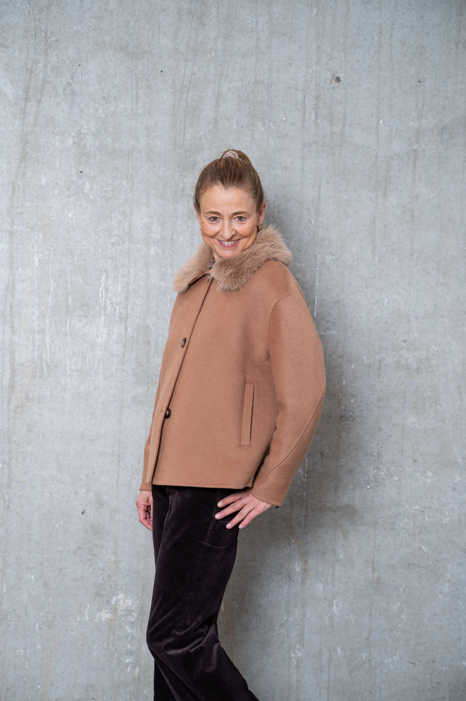 PRIDE TO BE Jacke DARIA cognac