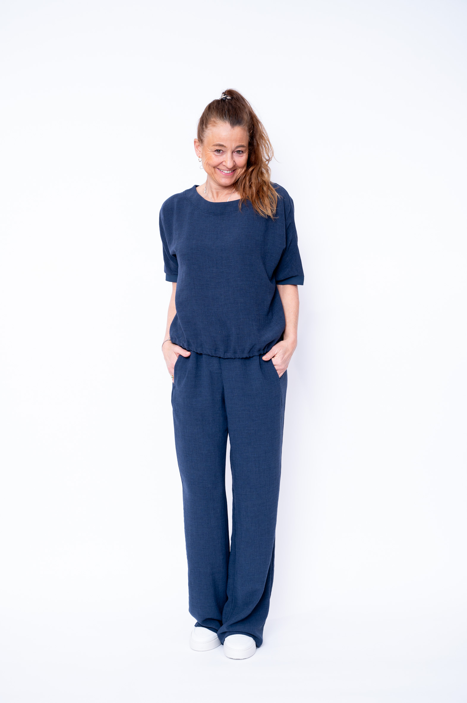 ANIA SCHIERHOLT Hose 3077/50 ocean 
