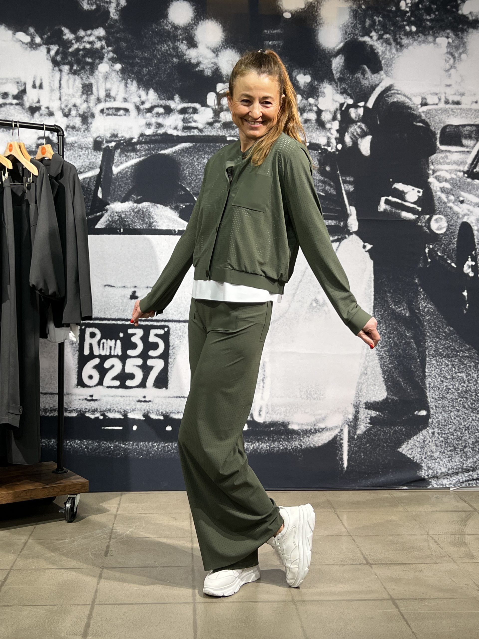 SASSENBACH_STYLE Jacke HANNA BUCA waldgrün