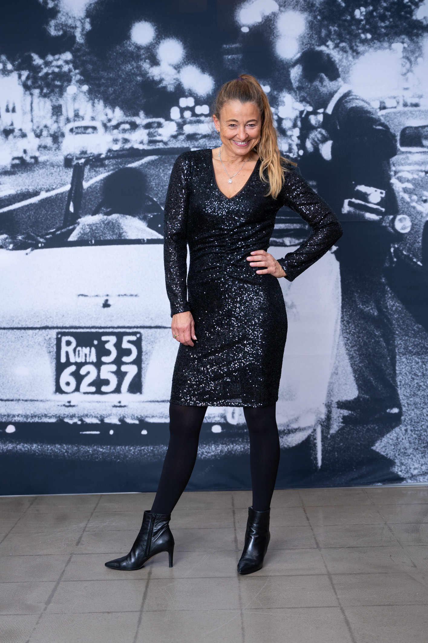 ANA ALCAZAR Kleid  TADIA schwarz