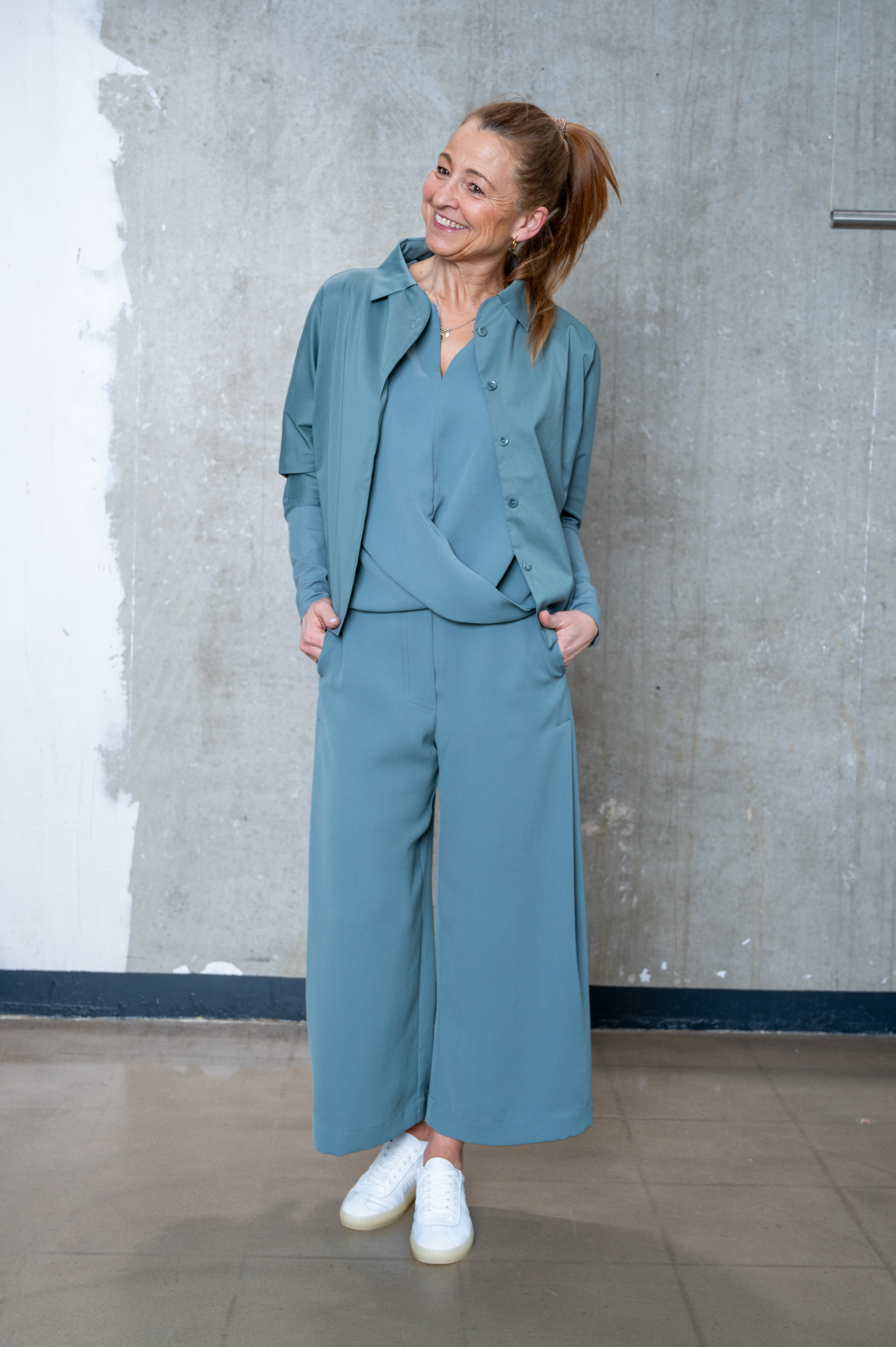 ANIA SCHIERHOLT Bluse 3227/42 pine