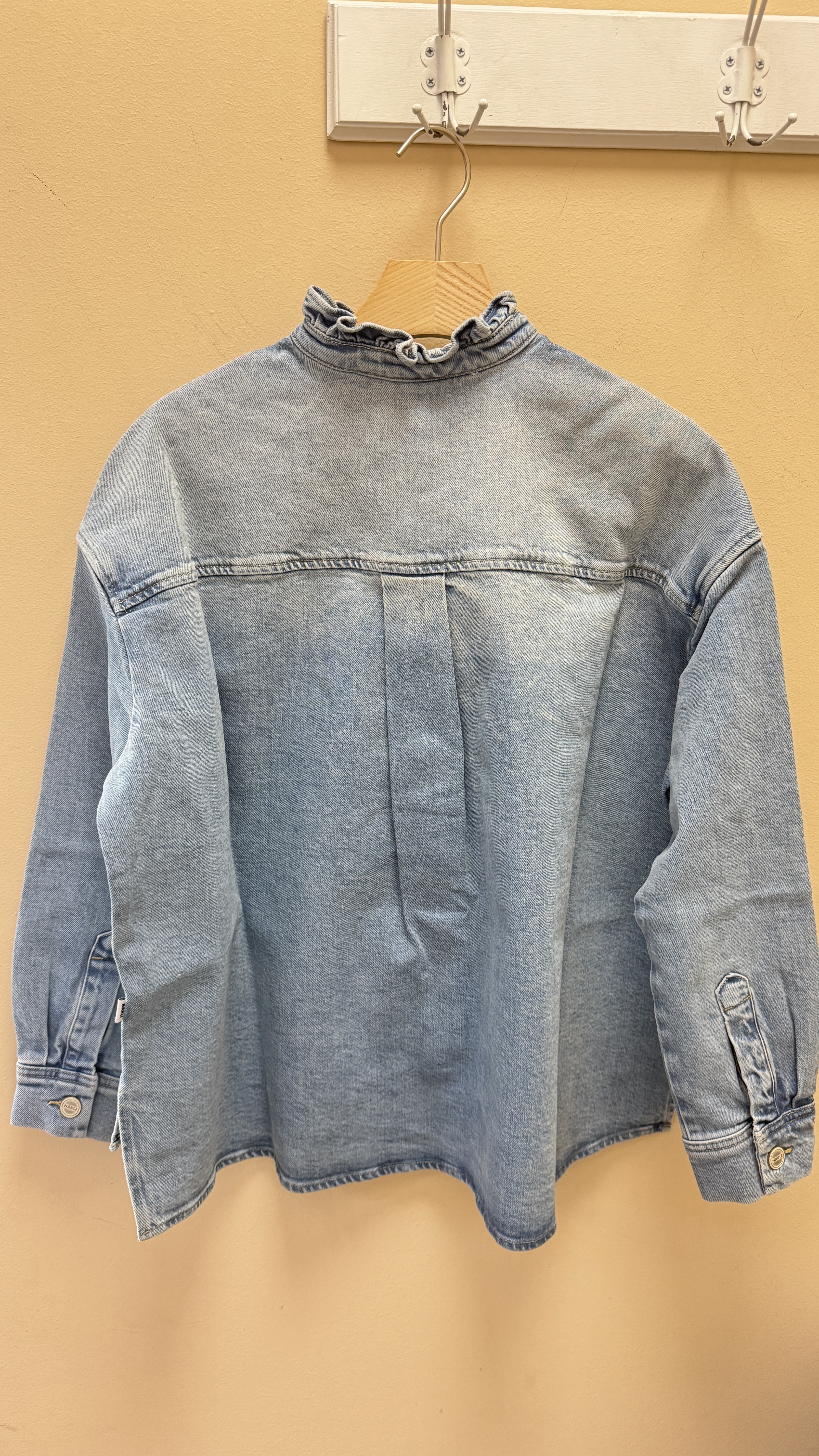 NARLI Jeanshemd-/jacke hellblau