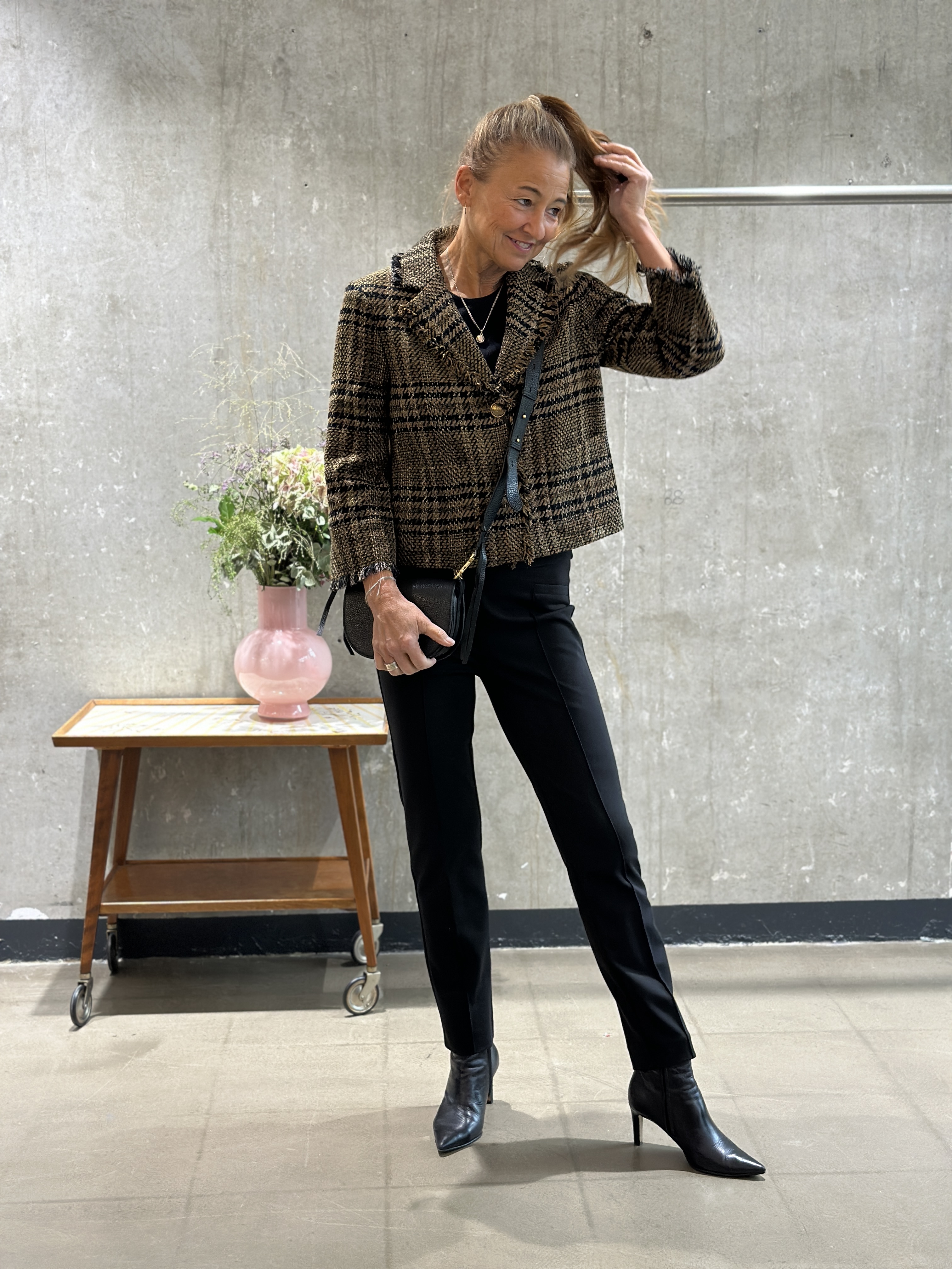 LUISA CERANO Tweed-Blazer