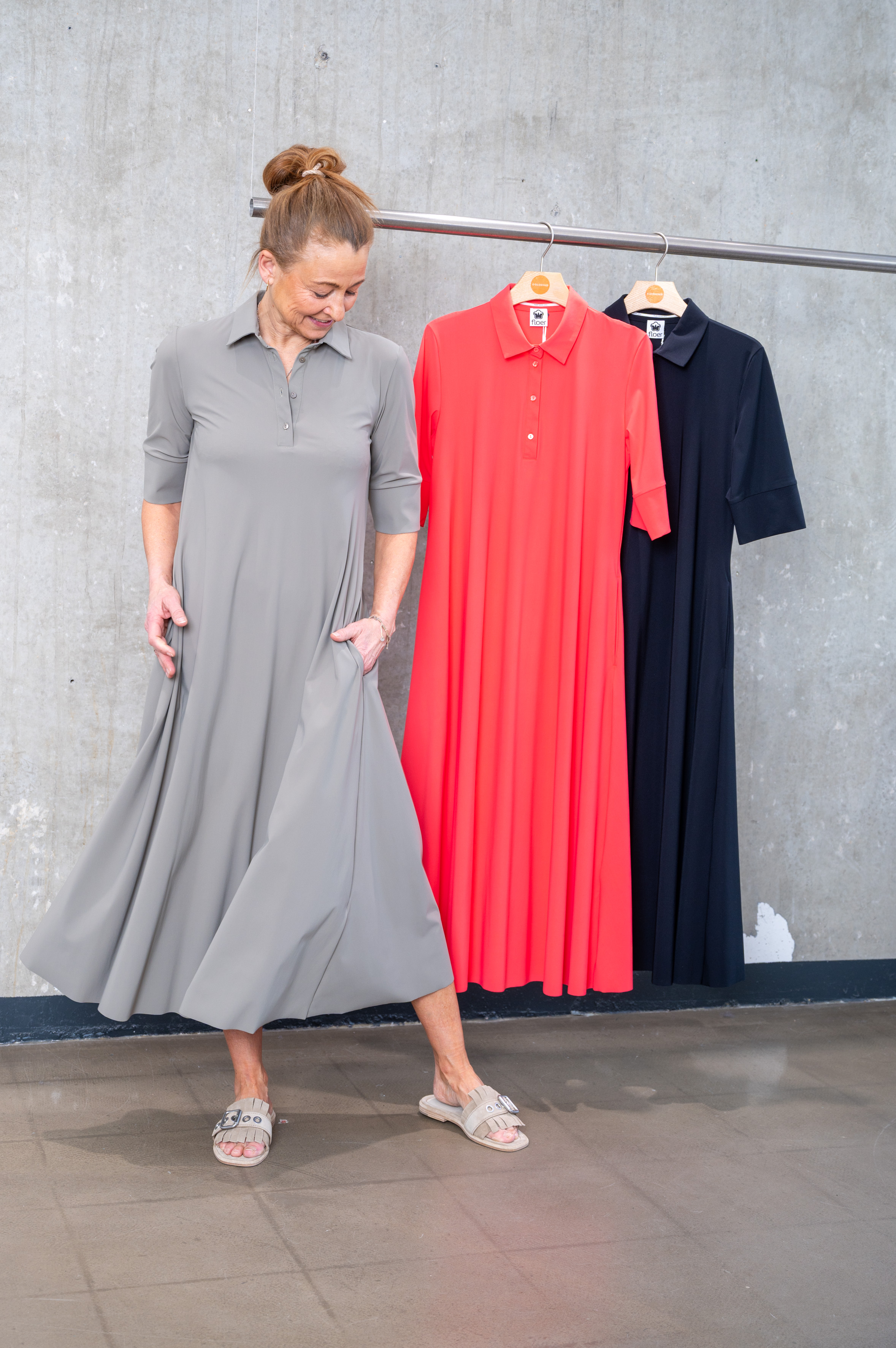 KENNEL & SCHMENGER Pantolette LYA nuts/silver