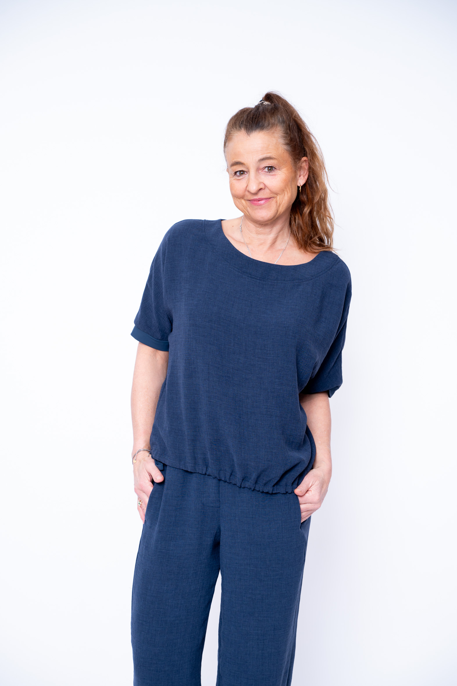 ANIA SCHIERHOLT Bluse /Shirt 3006/50 ocean
