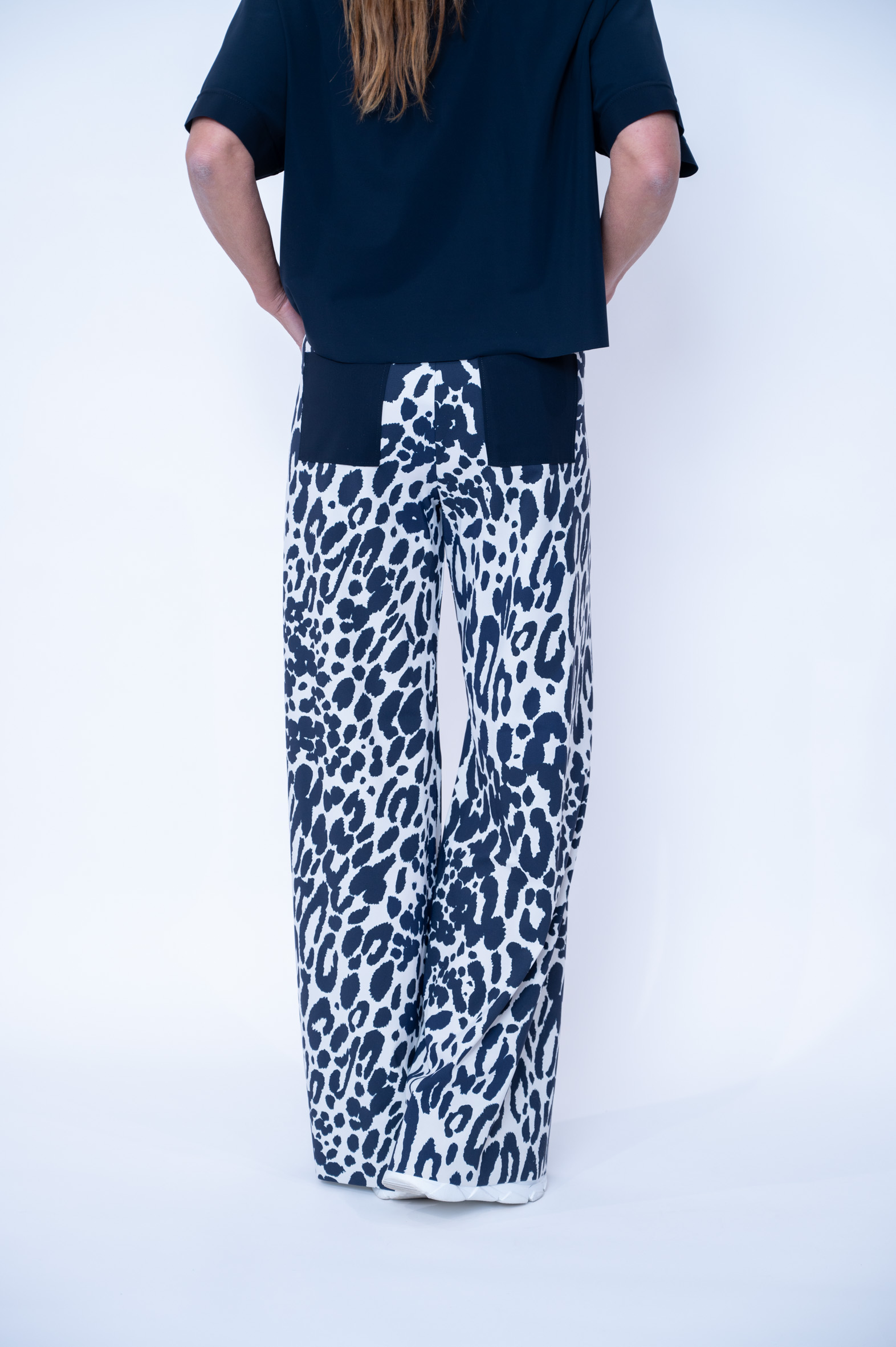 SASSENBACH_Style Hose GOLDIE leo blau 