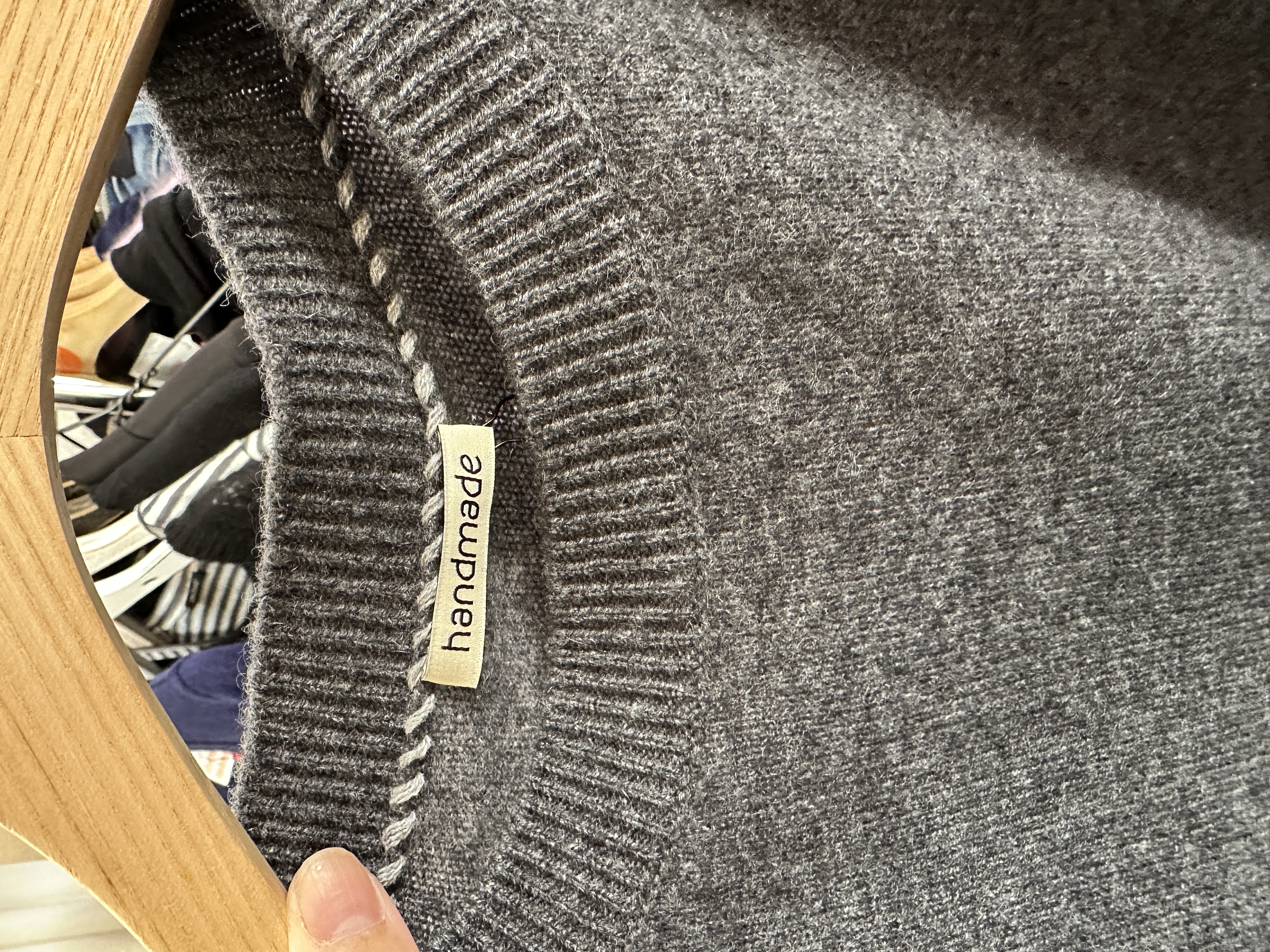 HANDMADE Pullover shadow