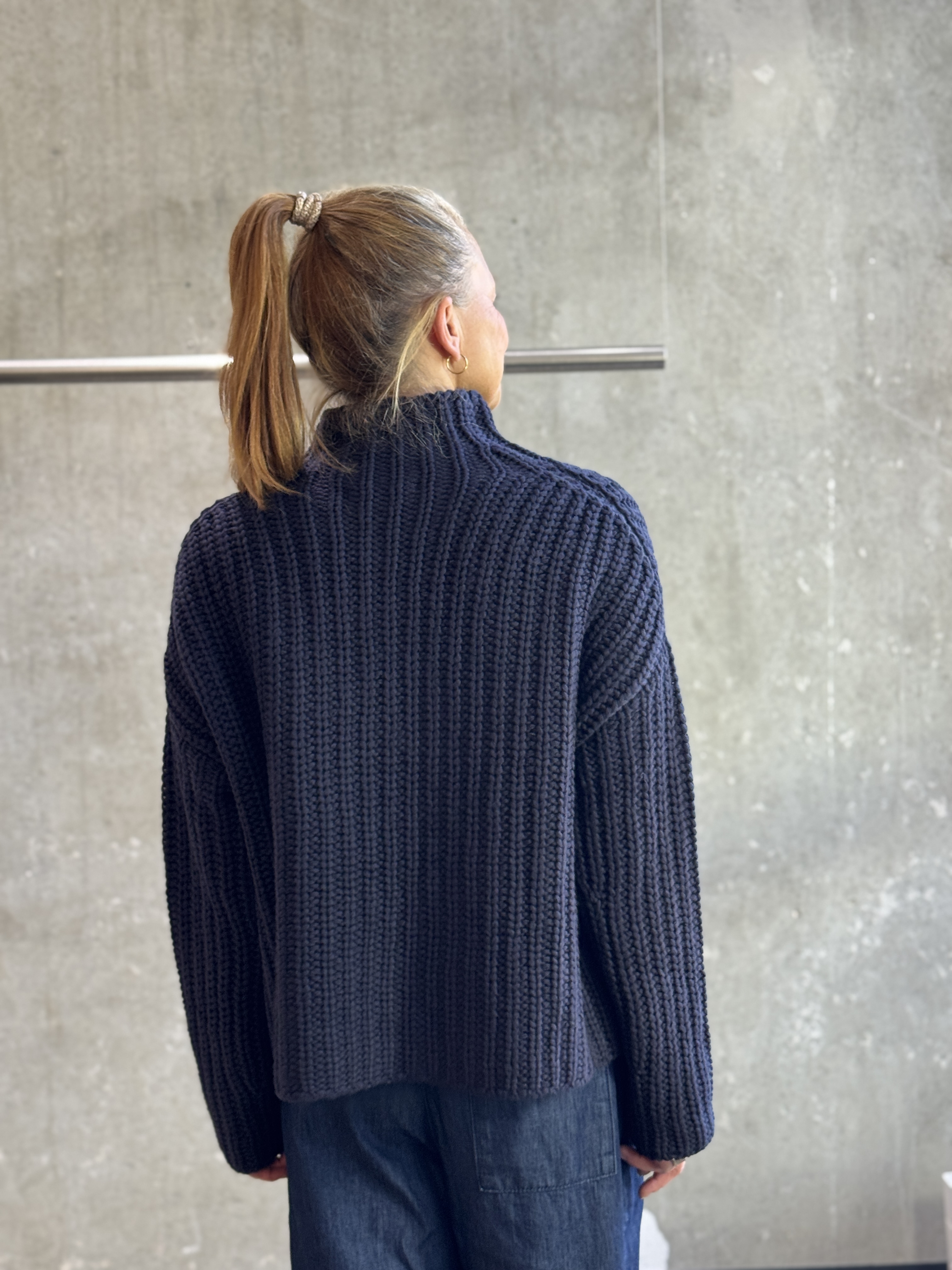 NARLI Pullover dunkelblau
