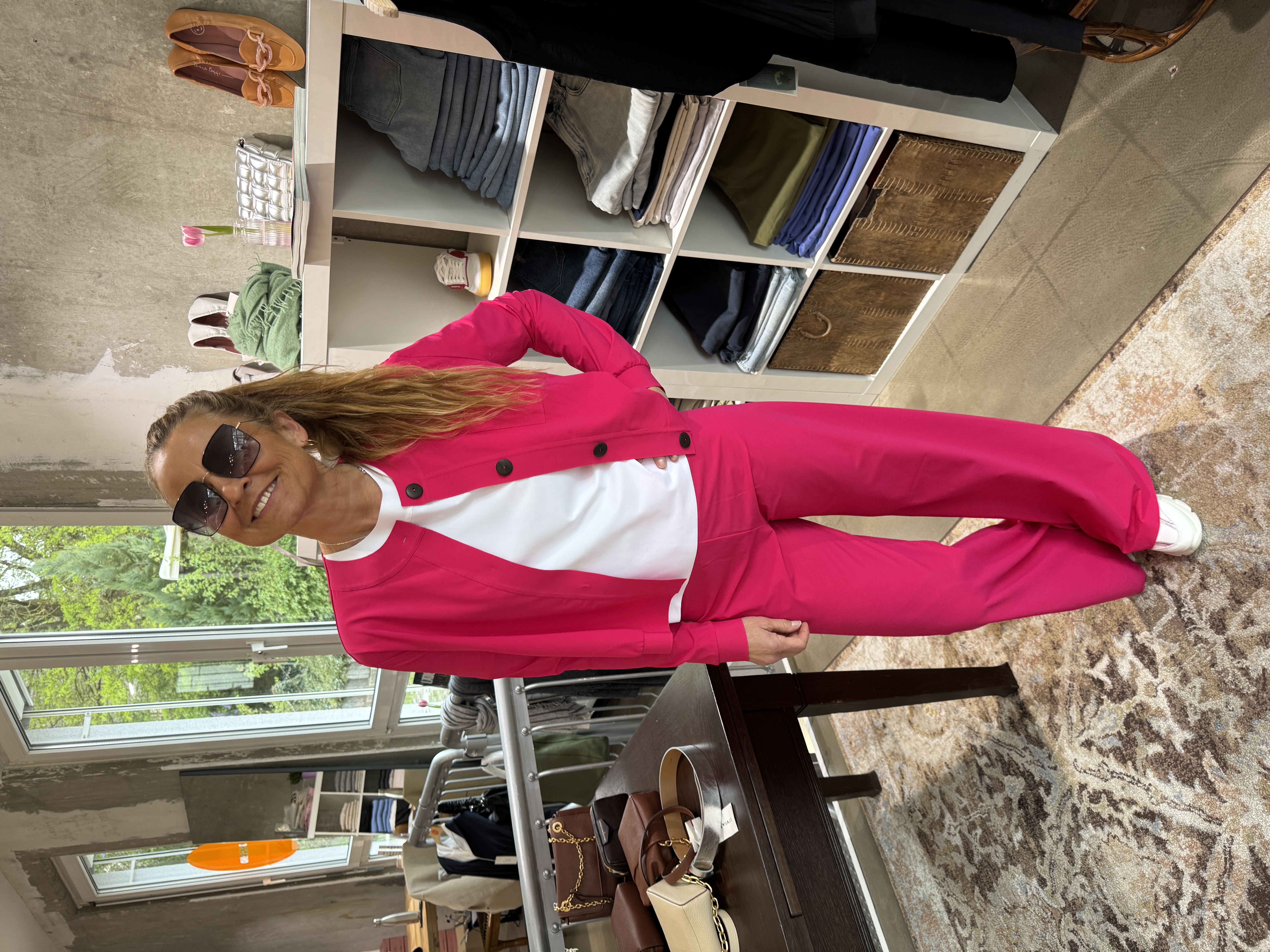 SASSENBACH_Style Jacke HANNA pink